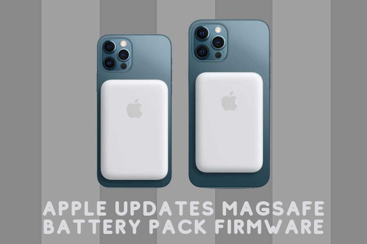Apple updates MagSafe Battery Pack firmware