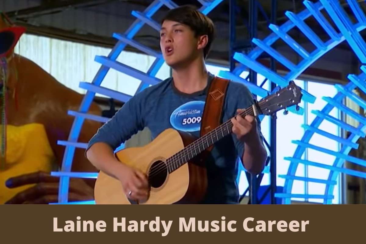 Laine Hardy Music Career