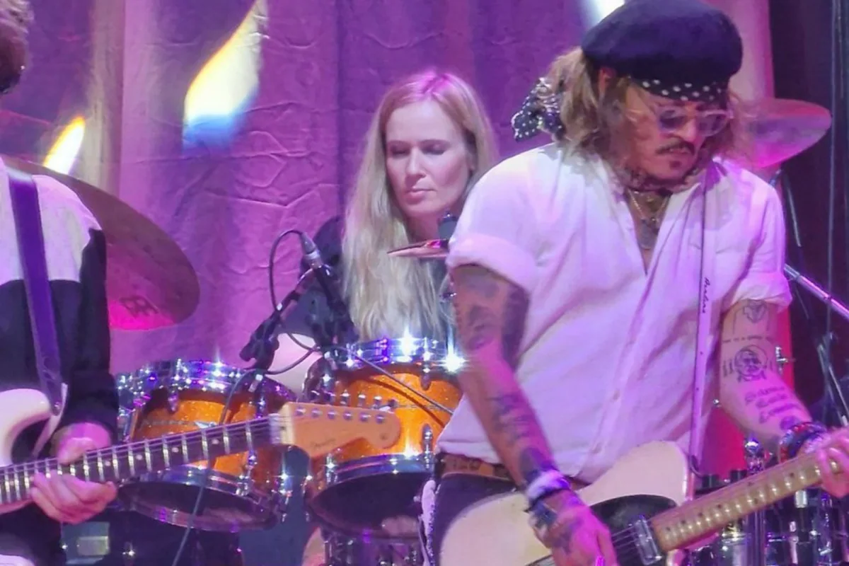 Johnny Depp Attends Jeff Beck Concert After Defamation Trial