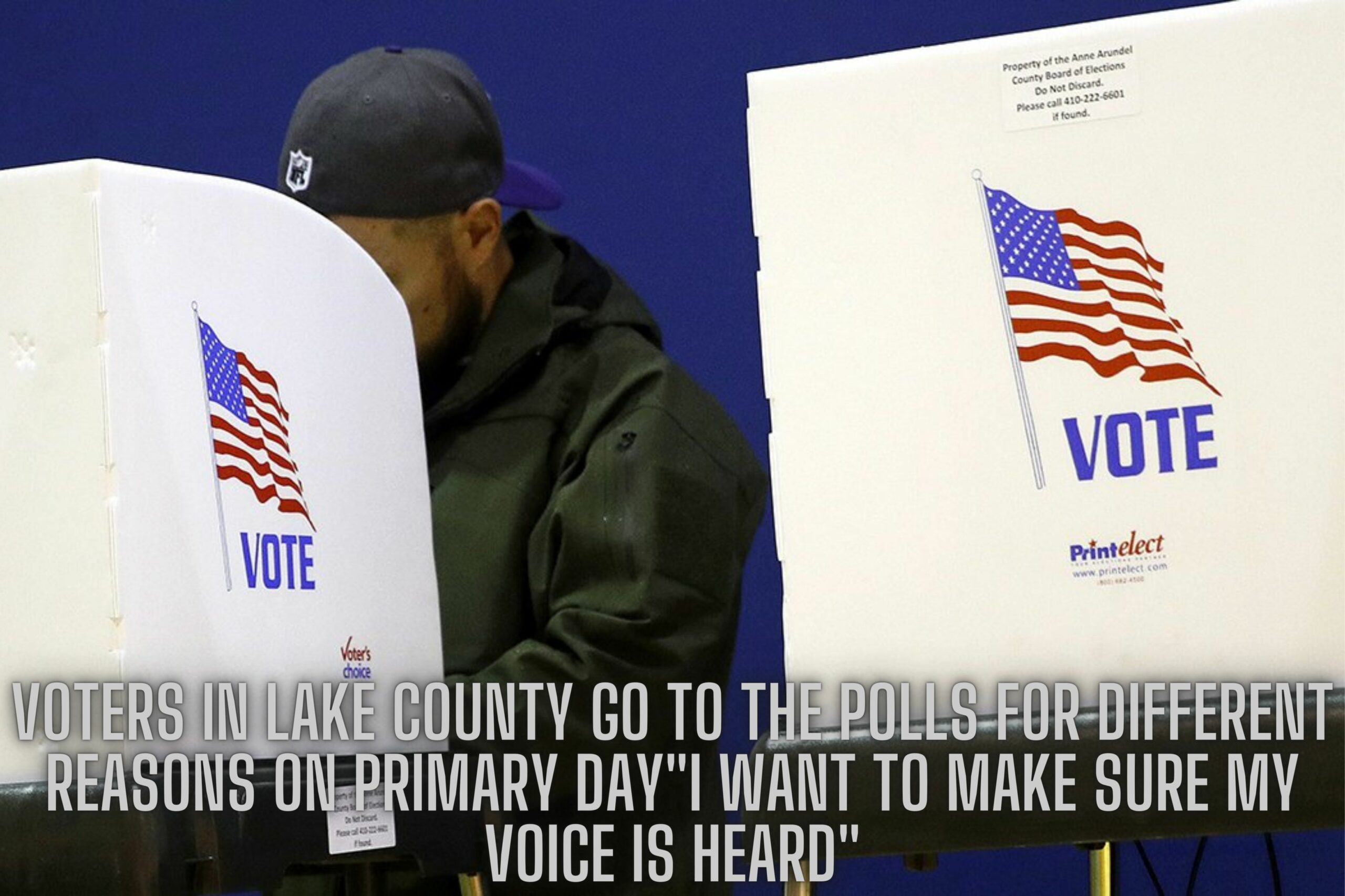 Voters In Lake County Go To The Polls For Different Reasons On Primary Day"I Want To Make Sure My Voice Is Heard"