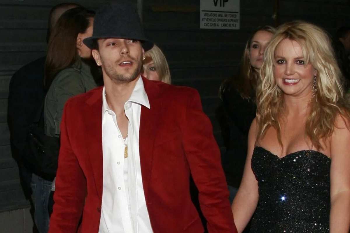 Kevin Federline With His Ex Wife