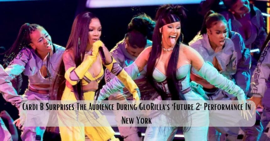 Cardi B Surprises The Audience During GloRilla's 'Future 2' Performance In New York