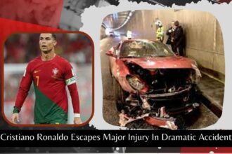 Cristiano Ronaldo Escapes Major Injury In Dramatic Accident