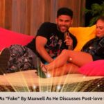 Jessie Is Referred To As "Fake" By Maxwell As He Discusses Post-love Island Life With Olivia