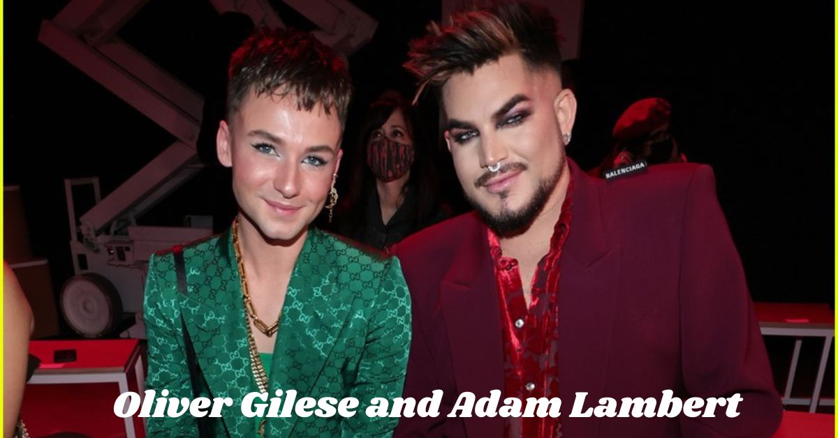 Oliver Gilese and Adam Lambert