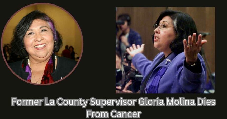 Former La County Supervisor Gloria Molina Dies From Cancer