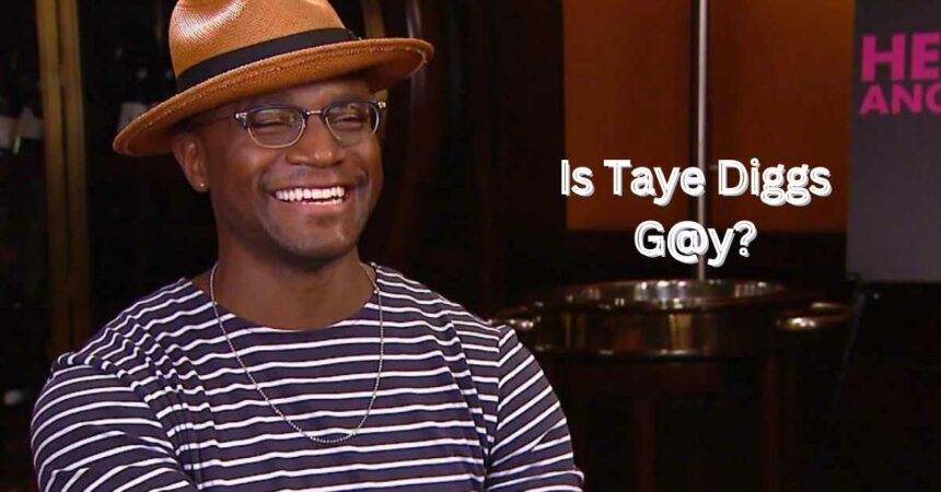 Is Taye Diggs G@y?