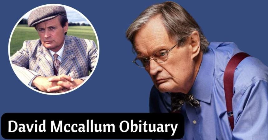 David Mccallum Obituary