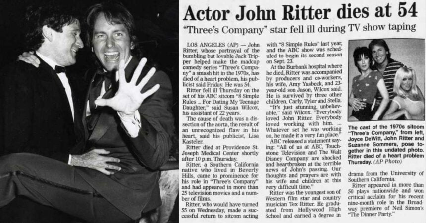 John Ritter Cause Of Death