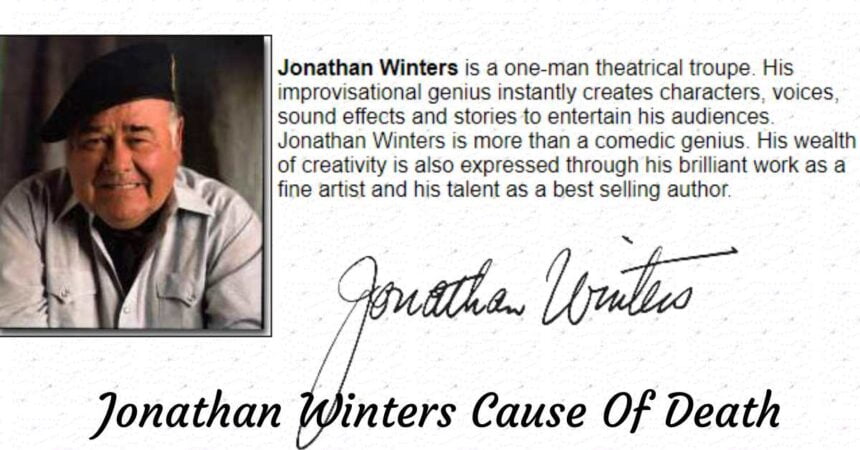 Jonathan Winters Cause Of Death