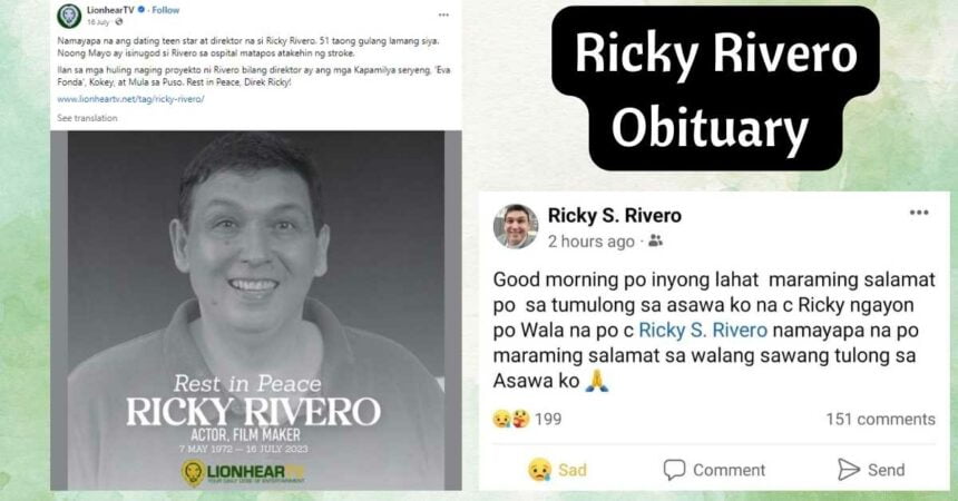 Ricky Rivero Obituary