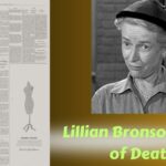 Lillian Bronson Cause of Death
