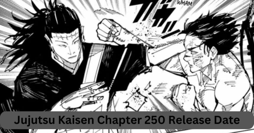 Jujutsu Kaisen Chapter 250 Release Date