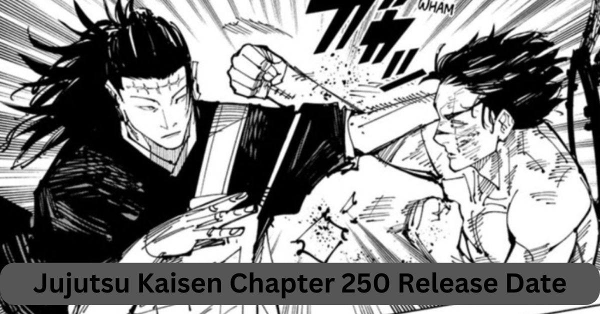 Jujutsu Kaisen Chapter 250 Release Date
