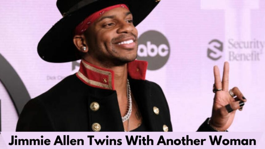 Jimmie Allen Twins With Another Woman