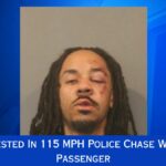 Man Arrested In 115 MPH Police Chase With Child Passenger