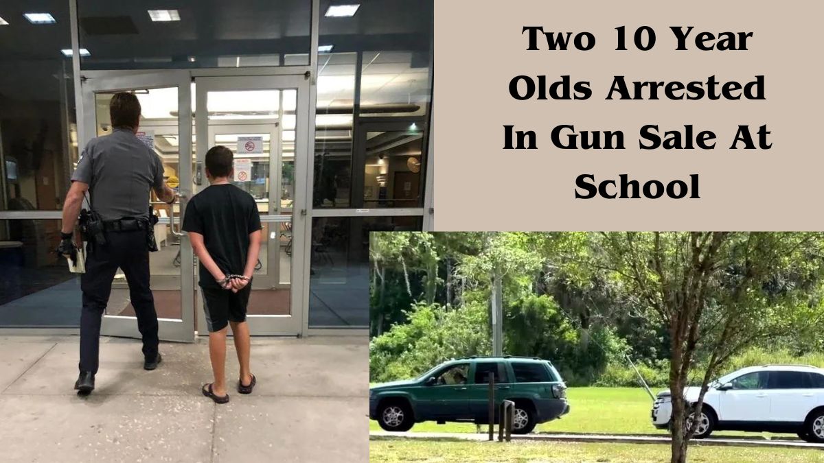 Two 10 Year Olds Arrested In Gun Sale At School