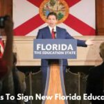 DeSantis To Sign New Florida Education Bill
