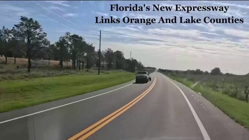 Florida's New Expressway Links Orange And Lake Counties