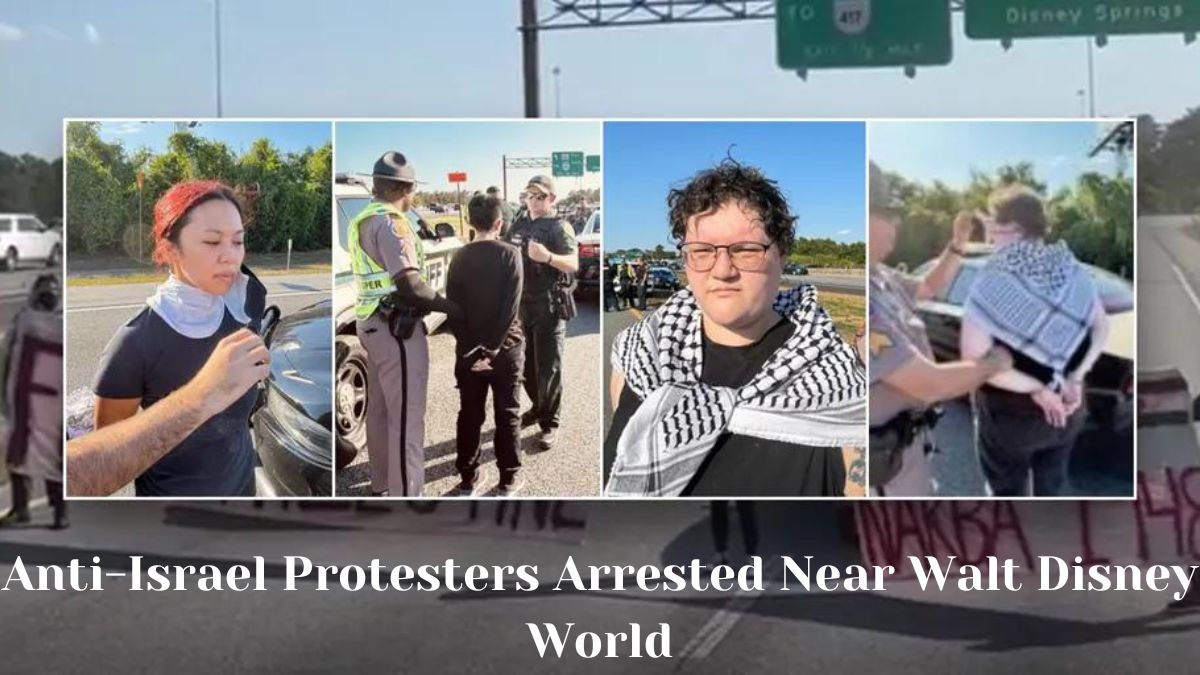 Anti-Israel Protesters Arrested Near Walt Disney World