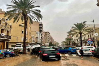 Spanish Rescuers Search for Bodies in Flooded Valencia Car Parks