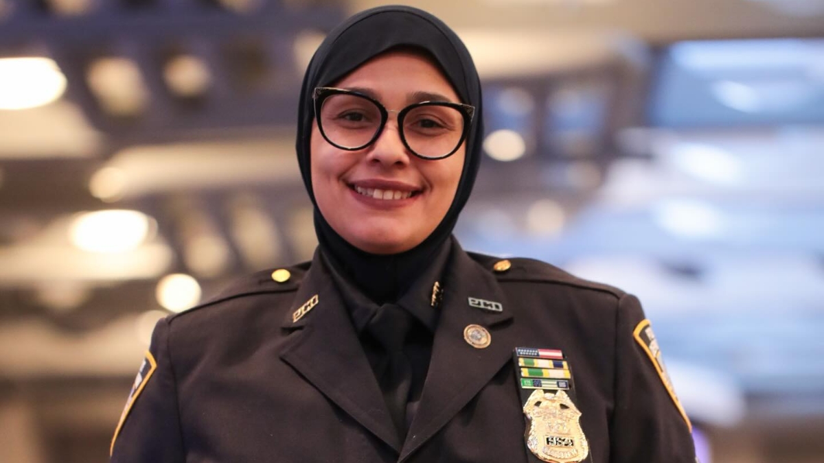 NYPD Officer in Hijab Promotes